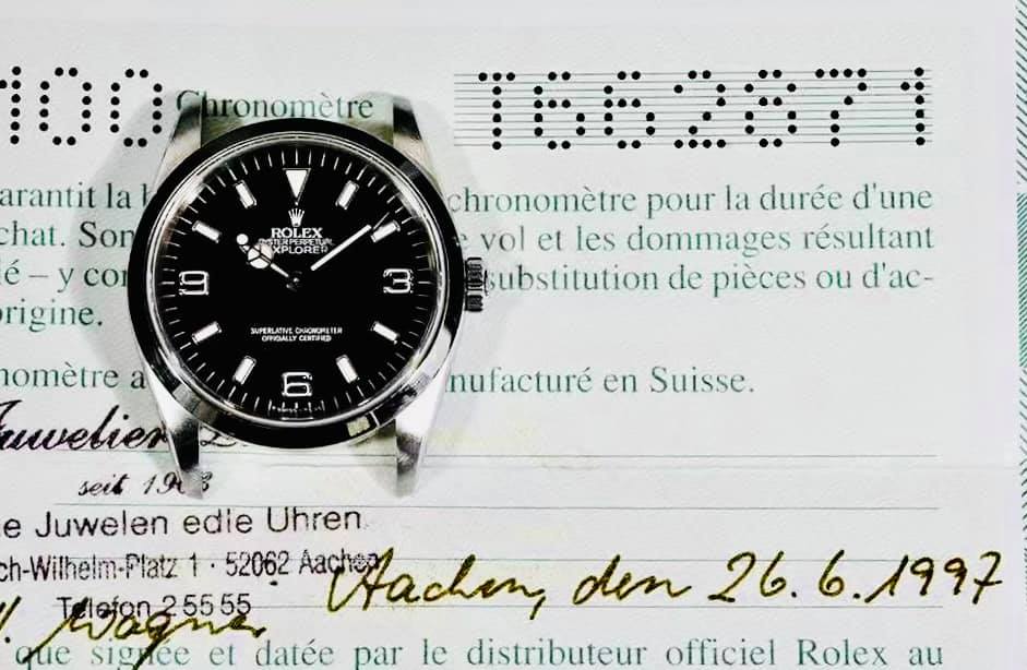 勞力士 探險家一型 經典蠔式 自動上鍊 超經典 14270 P字頭最末代機種 當年完全不見貨絕版品數