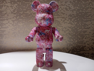 潮流公仔寄賣-庫柏力克熊 BE@RBRICK  蜷川實花 聯名 櫻花1000% 400% 100% -摩立精品當舖16